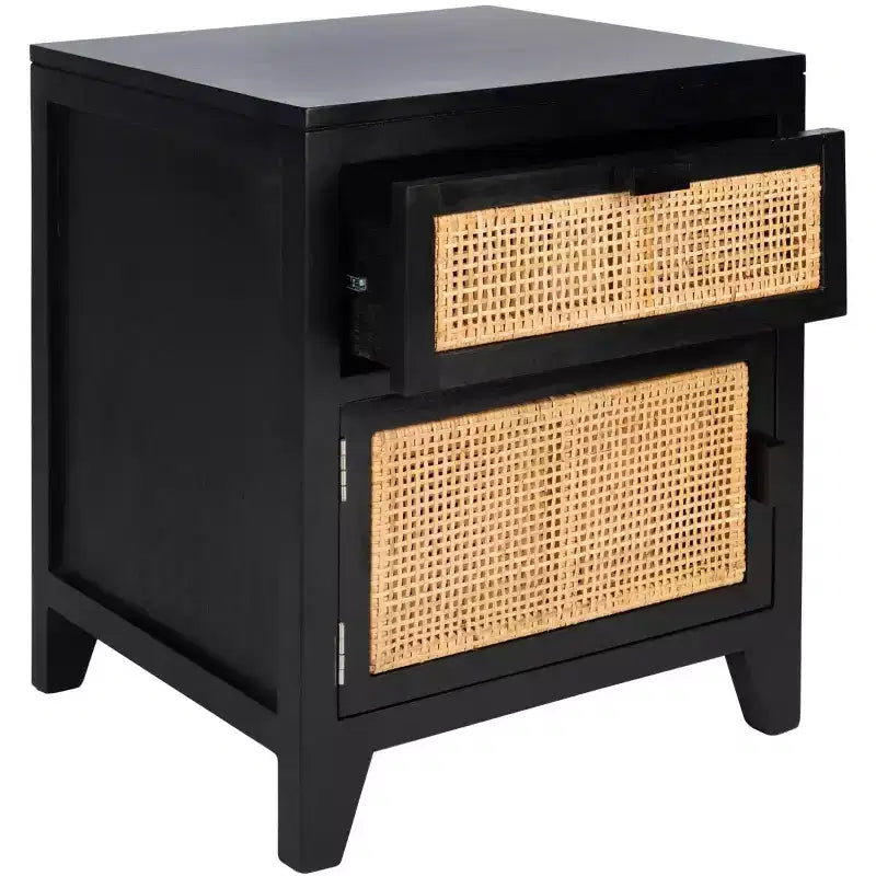 Devon 1 Drawer 1 Door Nightstand - NST4002 - Safavieh