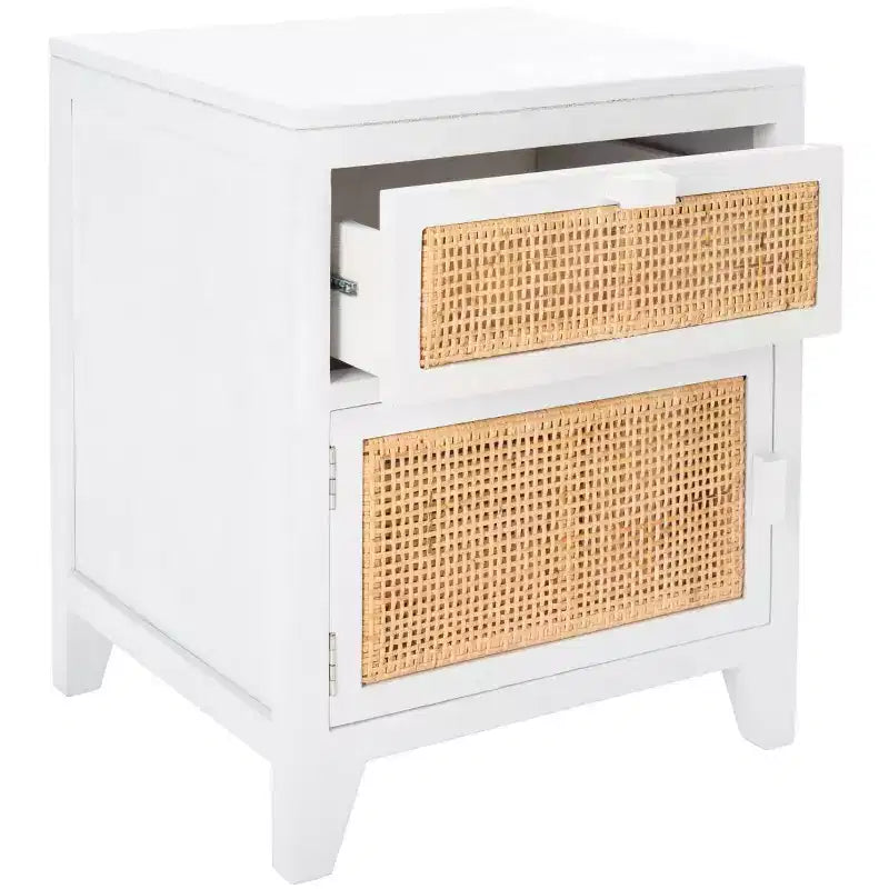 Devon 1 Drawer 1 Door Nightstand - NST4002 - Safavieh