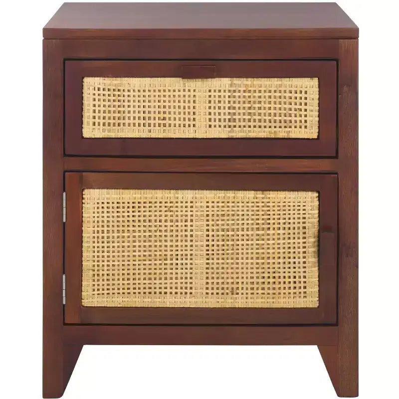 Devon 1 Drawer 1 Door Nightstand - NST4002 - Safavieh
