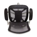 Flash Furniture Mid-Back Transparent Mesh Executive Swivel Office Chair with Flip-Up Arms