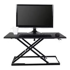 Stand Up Desk Store AirRise Adjustable Height Standing Desk Converter Monitor Stand