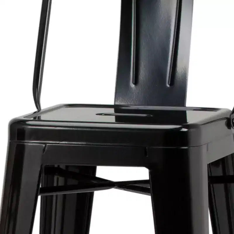 Set of 4 Josephine Metal Counter Height Barstools - WyndenHall