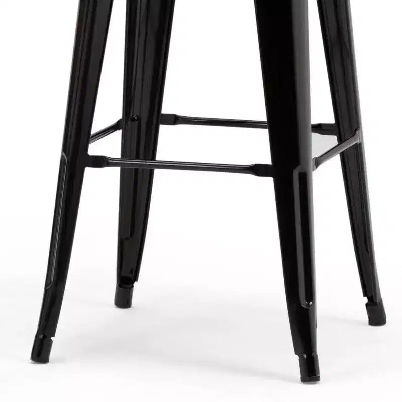 Set of 4 Josephine Metal Counter Height Barstools - WyndenHall