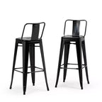 Set of 4 Josephine Metal Counter Height Barstools - WyndenHall