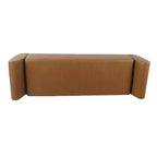 HomePop Modern Storage Bench with Wood Legs