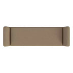 HomePop Modern Storage Bench with Wood Legs