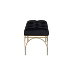 Rectangular Glam Velvet Bench - Olivia & May