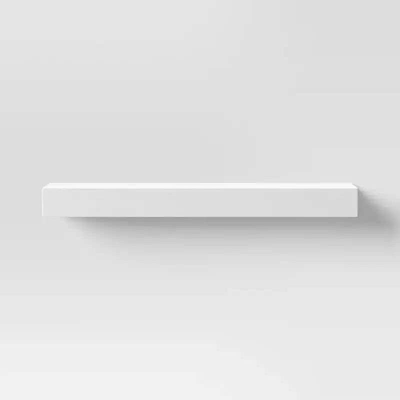 24 Floating Wood Shelf - Threshold