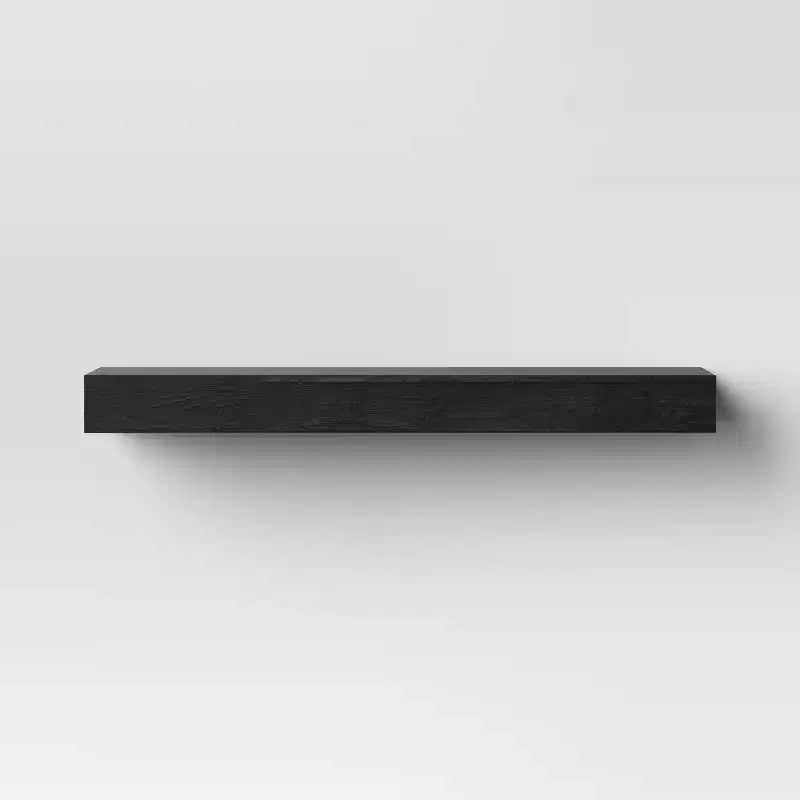 24 Floating Wood Shelf - Threshold