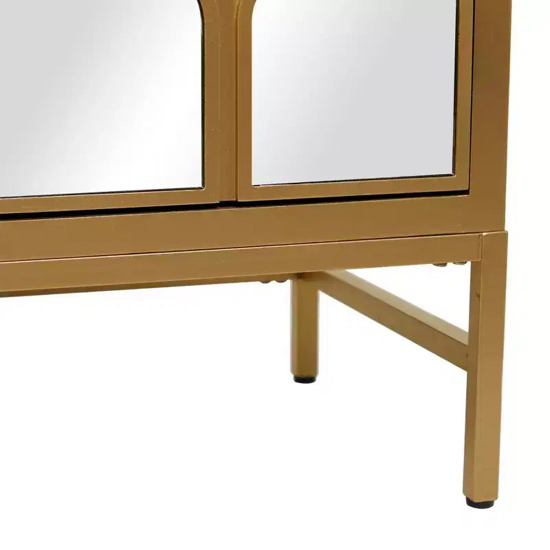 Glam Mirrored Wood Chest - Olivia & May