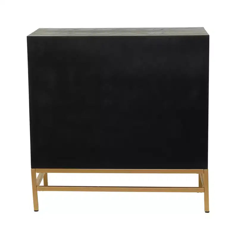 Glam Mirrored Wood Chest - Olivia & May