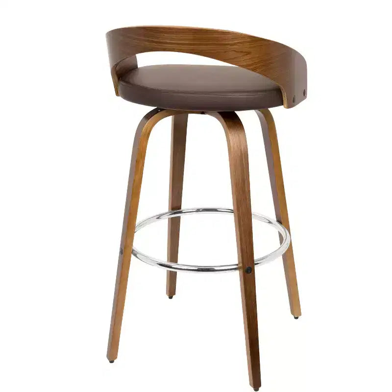 Set of 2 Grotto Upholstered Barstools - Lumisource