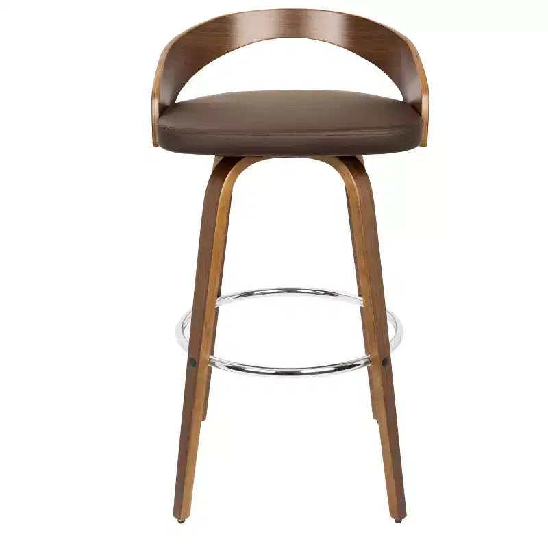Set of 2 Grotto Upholstered Barstools - Lumisource