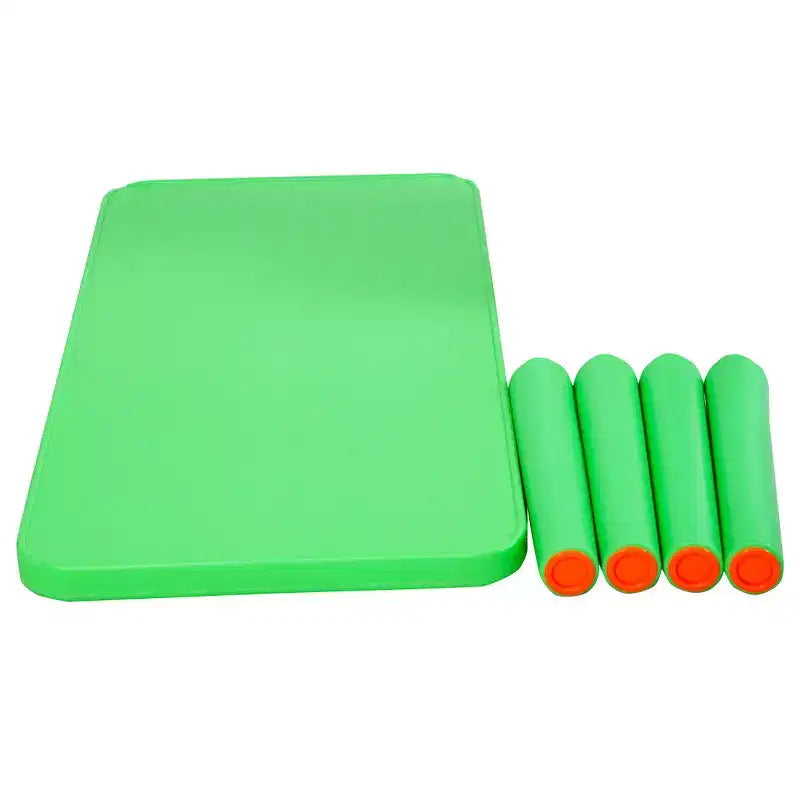 Costway Kids Portable Plastic Table Learn and Play Activity School Home Furniture Green