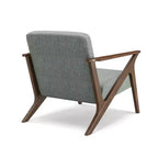 Glenwillow Home 30 Wide Grove MCM Wood Frame Upholstered Accent Chair