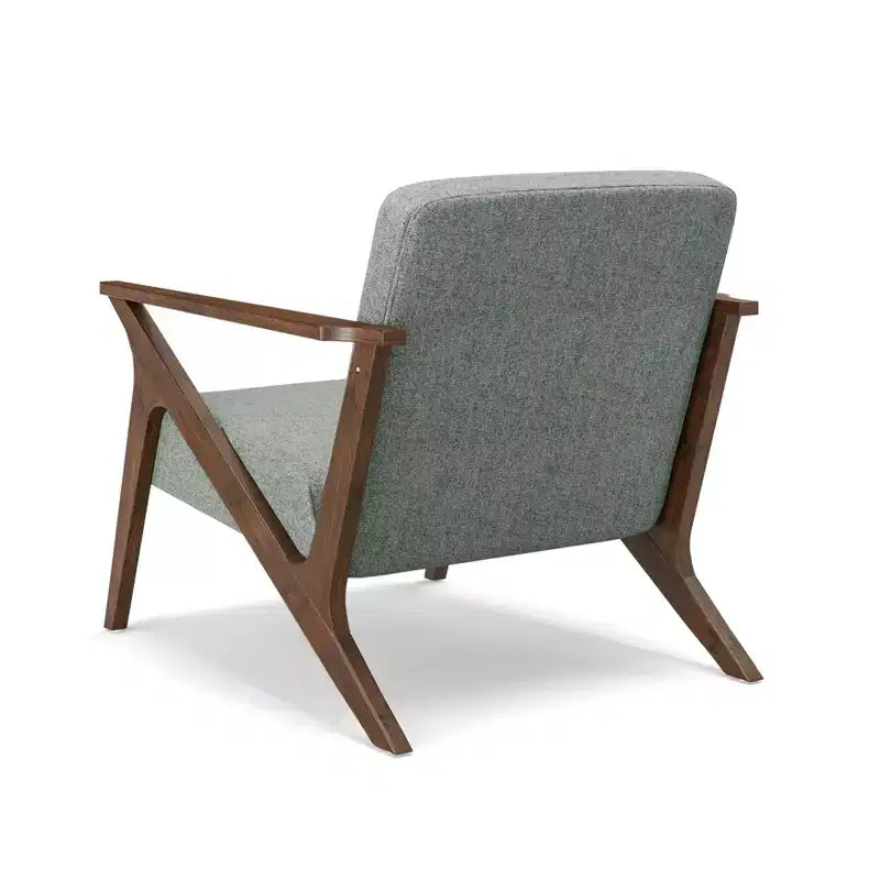 Glenwillow Home 30 Wide Grove MCM Wood Frame Upholstered Accent Chair