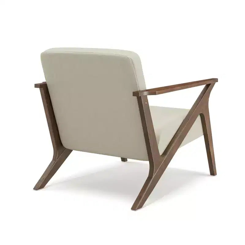 Glenwillow Home 30 Wide Grove MCM Wood Frame Upholstered Accent Chair