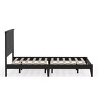 Glenwillow Home Cottage Style Solid Wood Platform Bed