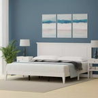 Glenwillow Home Cottage Style Solid Wood Platform Bed