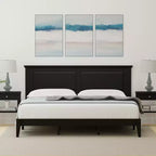 Glenwillow Home Cottage Style Solid Wood Platform Bed