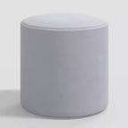 Skyline Furniture Round Thalia Ottoman in Velvet