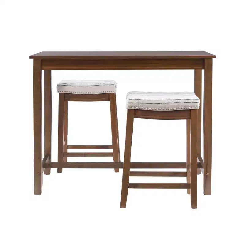 3pc Claridge Counter Height Dining Set - Linon