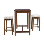 3pc Claridge Counter Height Dining Set - Linon