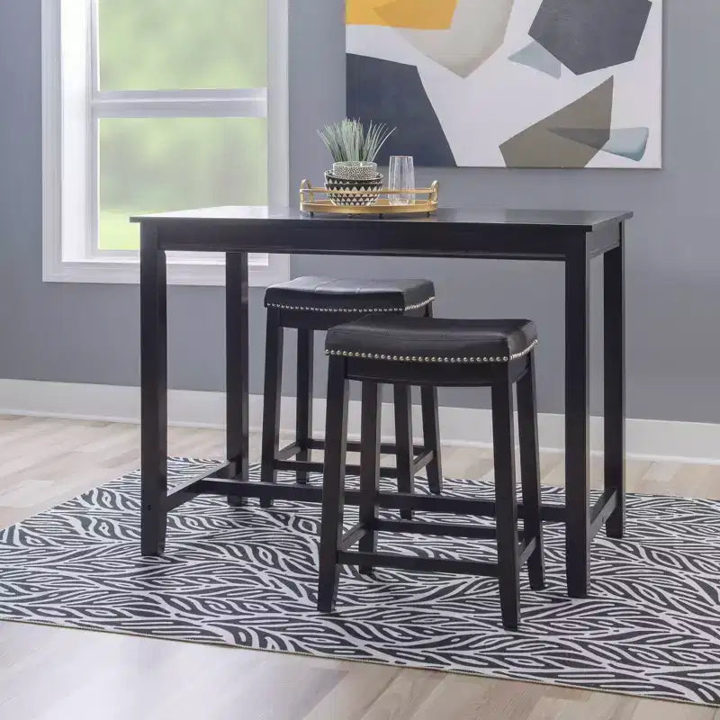 3pc Claridge Counter Height Dining Set - Linon