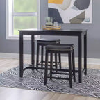 3pc Claridge Counter Height Dining Set - Linon