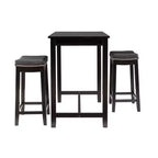 3pc Claridge Counter Height Dining Set - Linon