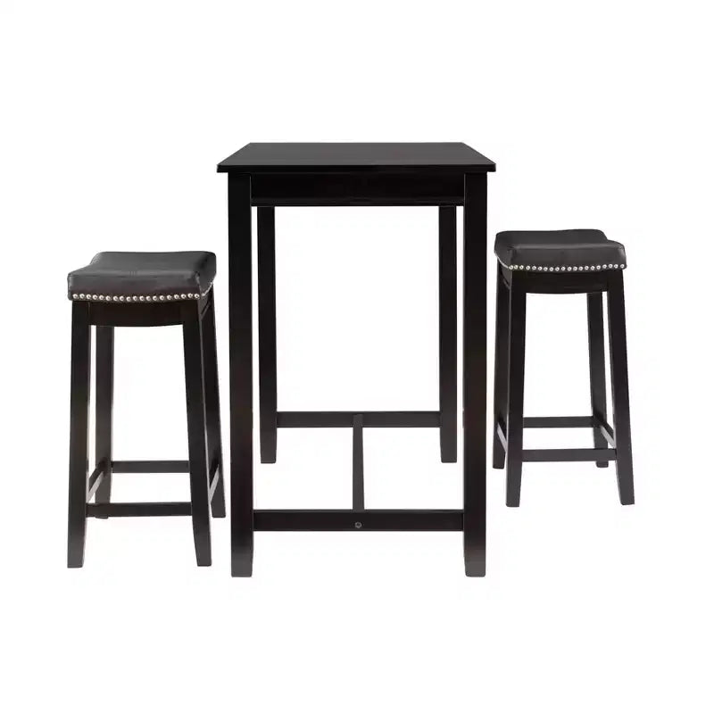 3pc Claridge Counter Height Dining Set - Linon