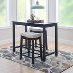 3pc Claridge Counter Height Dining Set - Linon