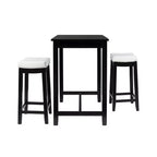 3pc Claridge Counter Height Dining Set - Linon