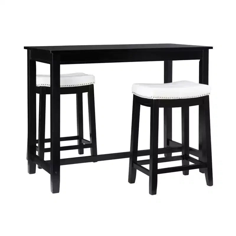 3pc Claridge Counter Height Dining Set - Linon