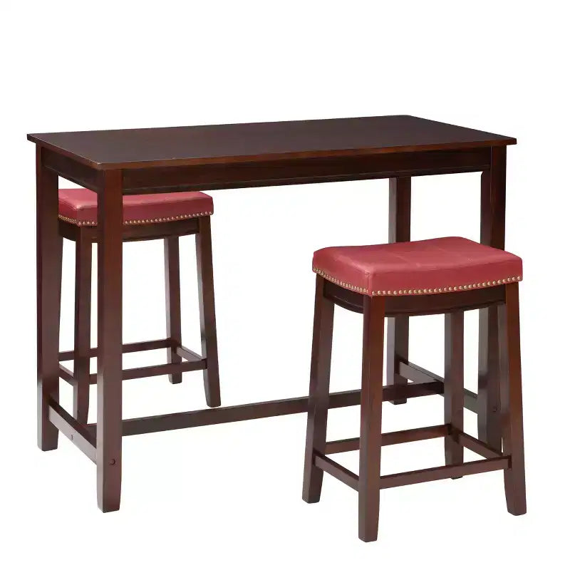 3pc Claridge Counter Height Dining Set - Linon