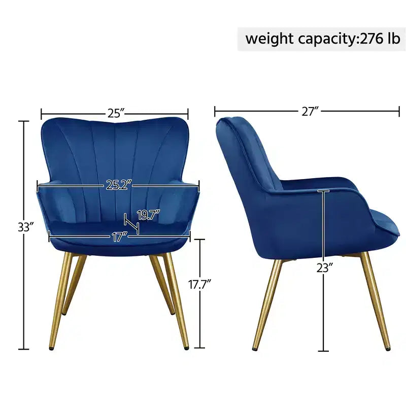 Yaheetech Accent Chair Modern Armchair for Living Room