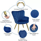 Yaheetech Accent Chair Modern Armchair for Living Room