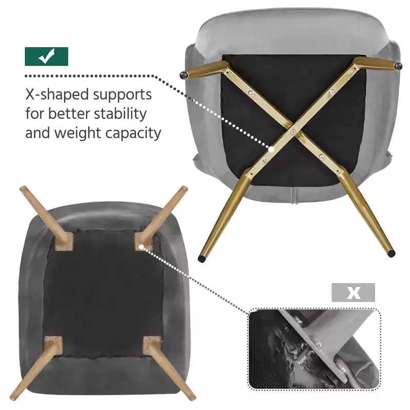 Yaheetech Accent Chair Modern Armchair for Living Room