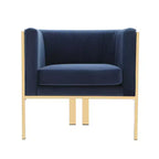 Set of 2 Paramount Velvet Accent Armchairs - Manhattan Comfort