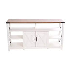 Merrick Lane Media Console with Open and Closed Storage