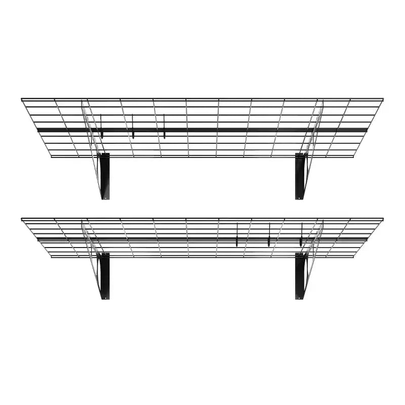 Heavy Duty Bike Rack with 6 Hooks - Capacity to Store 4 Bikes by Rad Sportz