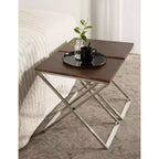 Kate and Laurel Laraway Folding Side Table