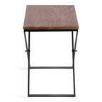 Kate and Laurel Laraway Folding Side Table
