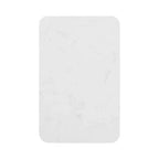 Kate and Laurel Credele Cultured Marble and Metal Accent C-Table