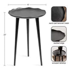 Kate and Laurel Alessia Round Side Table
