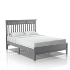 Furniture of America Amanda Letto a piattaforma in stile tradizionale a doghe a una piazza e mezza