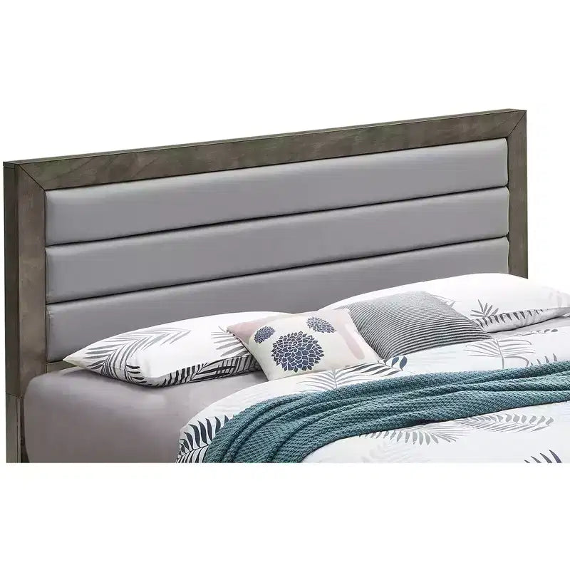 Passion Furniture Burlington Upholstered Queen Panel Bed