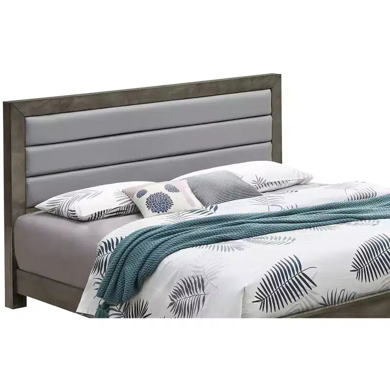 Passion Furniture Burlington Upholstered Queen Panel Bed