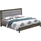 Passion Furniture Burlington Upholstered Queen Panel Bed