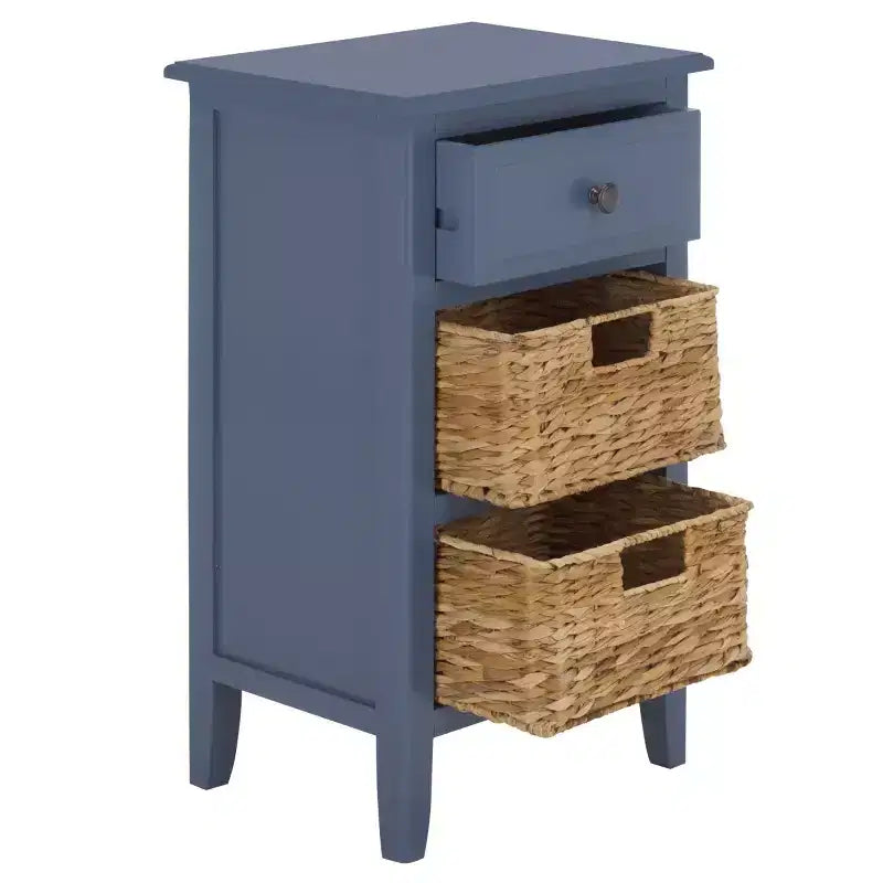 Everly Drawer Side Table - AMH5743 - Safavieh Couture